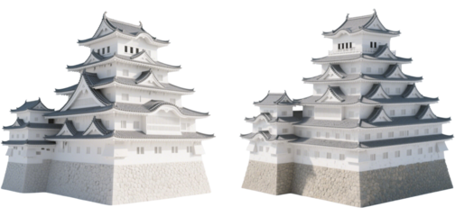 日本城　城　建物