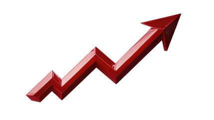 upward trending graph on a transparent background, PNG image, PNG file