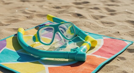 Beach snorkeling gear