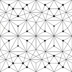 digital connectivity illustration vector showing interconnected nodes and network structure for big data analysis