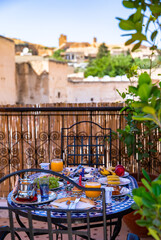 restaurant on the terrace