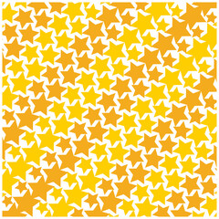 Seamless pattern with a minimal shape star