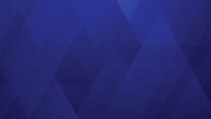 Obraz premium Blue abstract triangle geometric shape background