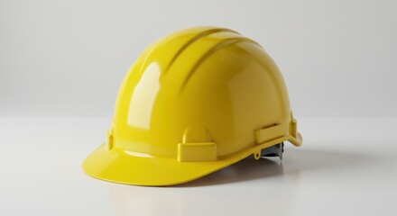 Fototapeta premium Yellow safety helmet