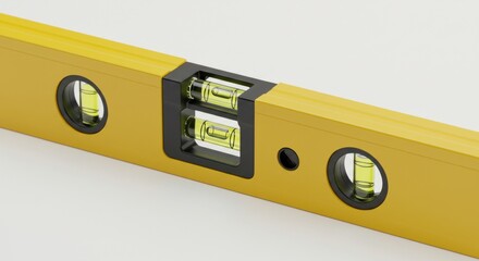 Yellow spirit level