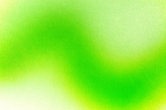 Green lime yellow white abstract background. Color gradient ombre blur. Line wave liquid fluid. Noise grain mesh. Bright fresh light neon glow glitter metallic foil. Design.