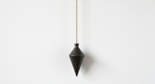 Hanging plumb bob