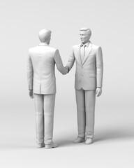 握手するビジネスマン