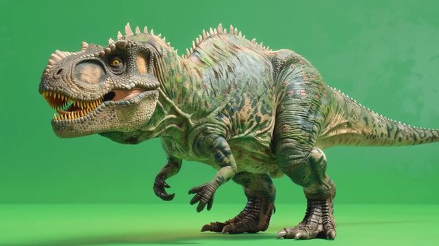 pachycephalosaurus with domed skull green screen 4K Videos