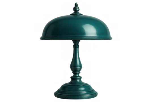 Transparent green table lamp emitting soft light, complementing modern minimalist decor