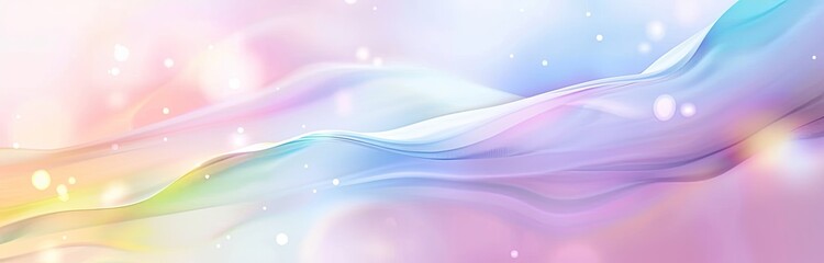 Pastel wave abstract background;  glowing, dreamy light; website, app use
