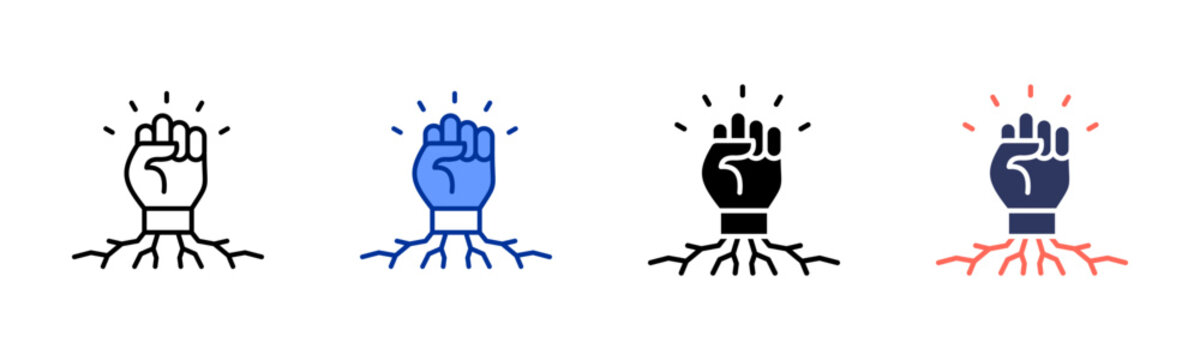 Grassroots icon sheet multiple style collection