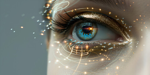 Human Eye Biometrics, Digital Vision Technology, AI and Optic Science.
