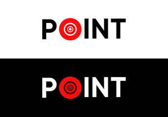 point symbol icon logo vector