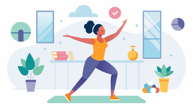 A person attending a dance class highlighting the importance of incorporating different types of physical activity into a wellrounded and balanced.