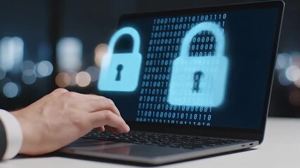 Cybersecurity Data Encryption & Digital Protection - Powered by Adobe