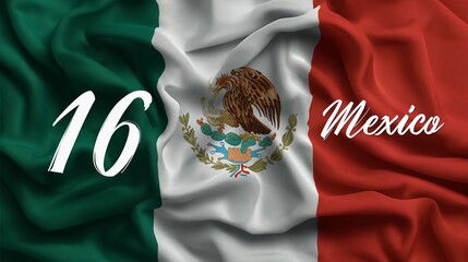 Mexico independence day september sixteenth flag celebration holiday