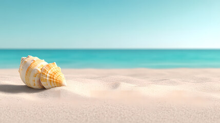 seashell on the beach