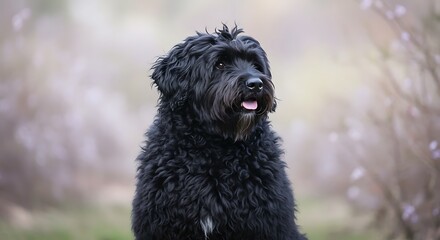 A vibrant red cardinal perched atop a barren tree branch in a tranquil outdoor setting