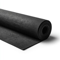 Dark gray roll of flexible material