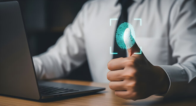 Digital Fingerprint Security Authentication for Business - Powered by Adobe