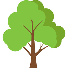 Tree Cartoon Illustration