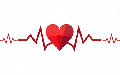 29th sept world heart day cardiogram background in line style. High quality