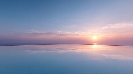 background of open space on rooftop glass floor