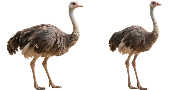 ダチョウ　鳥　生き物　動物