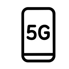 Set of 5G Technology Line Icons