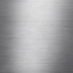 Brushed metal texture background in silver tone, featuring horizontal grain patterns and smooth surface, ideal for industrial design, manufacturing, and modern metallic applications

