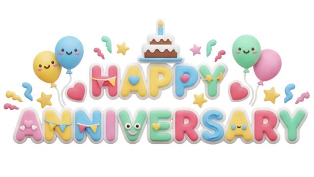 Happy Anniversary Design 