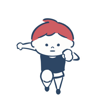 陸上男子