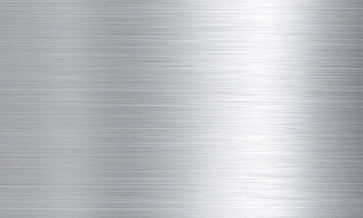 shiny brushed aluminum magnesium alloy texture silver metal hairline finish gray metallic background