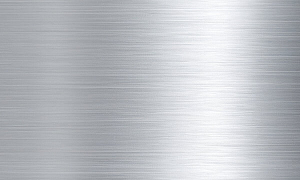 shiny brushed aluminum magnesium alloy texture silver metal hairline finish gray metallic background