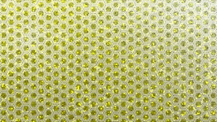 金銀キラキラ亀甲文様の華やか高級背景素材