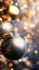 Festive christmas ornaments