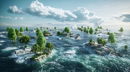 Floating islands