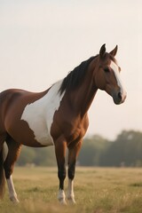 Obraz premium horse in the field