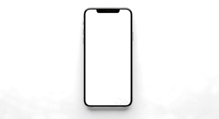 Modern Smartphone Mockup with Dark Web Pattern Background for App Presentation