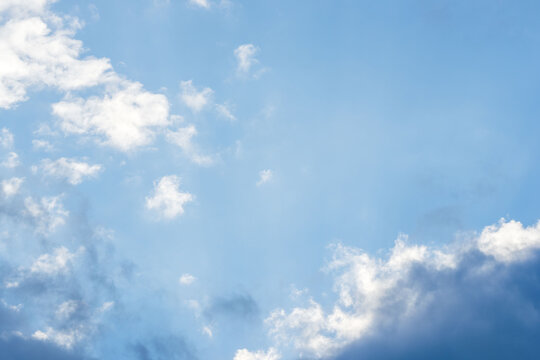 夏の空　青空と雲286