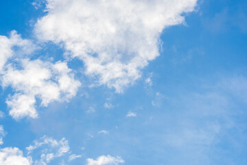 夏の空　青空と雲290