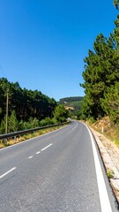 Scenic mountain road