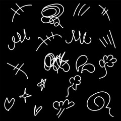 Blackboard seamless pattern with vintage chalk drawings of numbers and formulas, a back to school wallpaper design