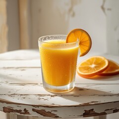 Freshly Squeezed Orange Juice: A Sunny Morning Delight