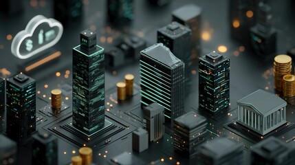 Cloud banking solutions delivering scalable, secure, and cost-efficient digital financial services hosted on cloud infrastructure.