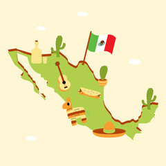 Illustrated Map of Mexico – Explore the World Series

10 Keywords (liền nhau, ngăn cách bằng dấu phẩy):