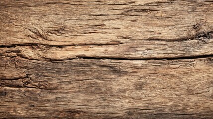 The close-up view displays a weathered wooden surface characterized by natural grains and knots, highlighting its rustic appearance and texture for various applications.