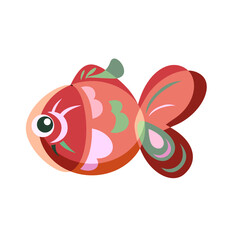 Carp Lantern – Traditional Vietnamese Lantern Illustration