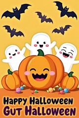 Spooky & Sweet Halloween Fun Poster